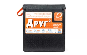 Ящик Camping World Друг-2 30л черный 46,5х43х29