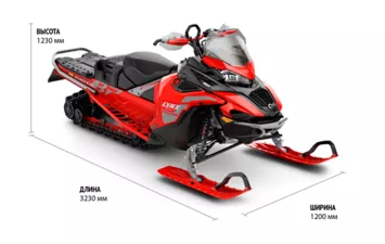 Снегоход Lynx XTerrain Brutal 850 E-TEC DELE 2023