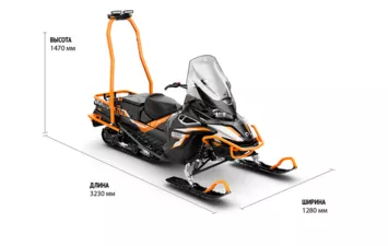 Снегоход Lynx 59 Ranger Alpine 900 ACE DELE 650W 2023