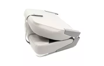 Сиденье мягкое складное Classik Low Back Seat серо-черное
