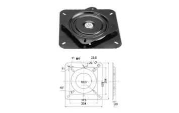 Основание под сиденье вращающееся