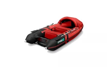 Лодка моторная ПВХ Gladiator E 350PRO (Красно-черный (4) )