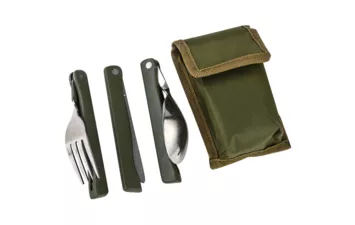 Набор столовых приборов полевой, в чехле