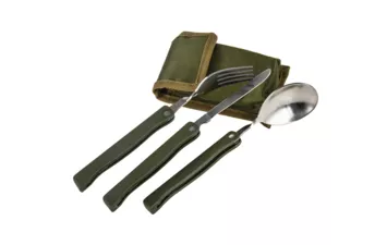 Набор столовых приборов полевой, в чехле