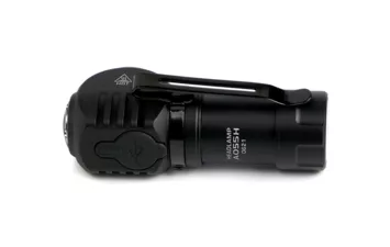 Фонарь VIDEX карманный VLF-A055H SST20, 10W. 3.7V 0.8Ah, 220B, дальность 115м