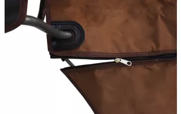 Кресло складное CHANODUG FX-7126 с подставкой для ног.