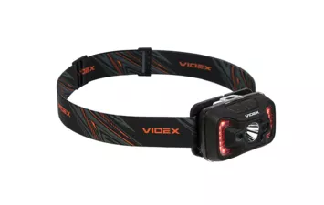 Фонарь VIDEX налобный VLF-H025C CREE XTE 5W+COB 1x1800mAh, 220B, дальность 74м
