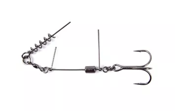 Монтаж Savage Gear SS Corkscrew Stinger Red+Bn