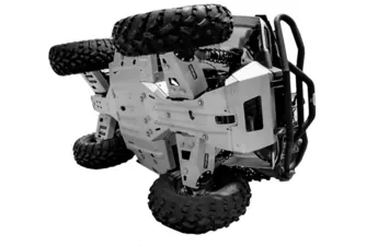 Комплект защиты днища Polaris Sportsman 570 Touring (6 частей) Риваль 444.7438.1