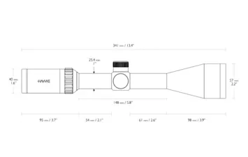 Прицел Hawke Vantage IR 4-12x50 IR (Mil Dot)