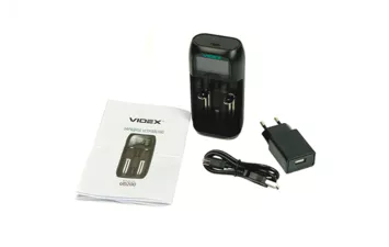 Зарядное устройство VIDEX VCH-UD200 (1xAA,AAA,SC,C,18650,14500,1/20)