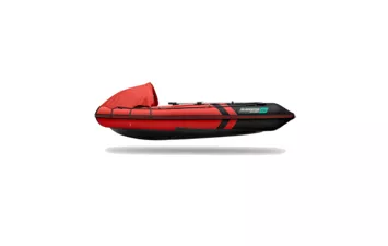Лодка моторная ПВХ Gladiator E 350PRO (Красно-черный (4) )