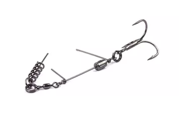 Монтаж Savage Gear SS Corkscrew Stinger Red+Bn
