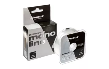 Леска Nisus Monoline Universal Nylon Transparent 0.31-040mm