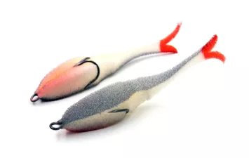 Рыбка поролоновая ЯМАН Devious Minnow на двойнике 120 мм 5шт/упак