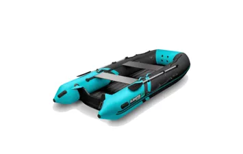 Лодка моторная ПВХ Gladiator E 450 S JET(СПБ) (чёрно-бирюзовый (7) )