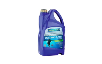 Масло моторное полусинтетическое RAVENOL Qutboard 4T SAE 10W30 (5л) / 4014835729056