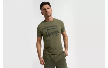 Футболка Finntrail ATV Skull 6707 (Khaki XS)