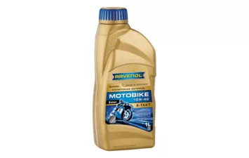 Масло моторное полусинтетическое RAVENOL Motobike 4-T Ester 10W40 (1л.) 4014835731110