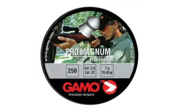 Пули GAMO Pro-Magnum к.5,5 мм 1 г (250 шт)
