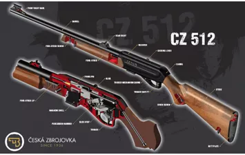 Карабин CZ 512 к.22 LR Standart
