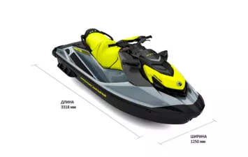 Гидроцикл Sea-Doo GTI SE 170 Neon Yellow 2022