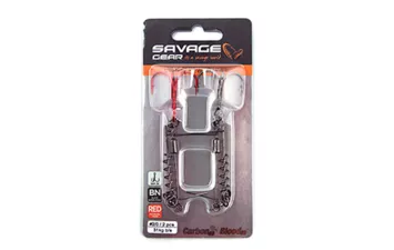 Монтаж Savage Gear SS Corkscrew Stinger Red+Bn
