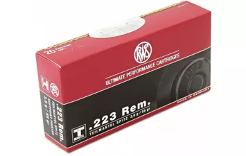 Патрон RWS к.223 Rem DN TMS 3,6 г
