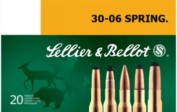 Патрон S&B к.30-06 Sprg SP 11,7 г