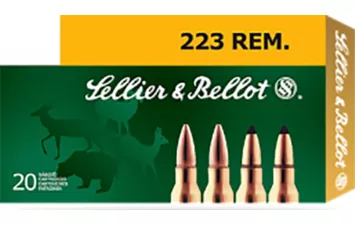 Патрон S&B к.223 Rem FMJ 3,6 г