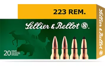 Патрон S&B к.223 Rem SP 3,6 г