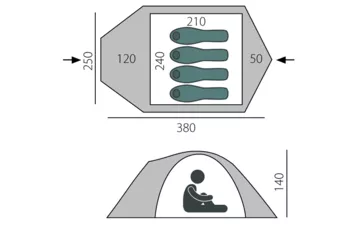 Палатка BTrace Talweg 4