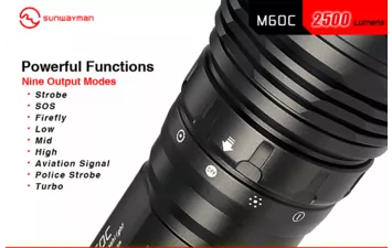 Фонарь Sunwayman M60C