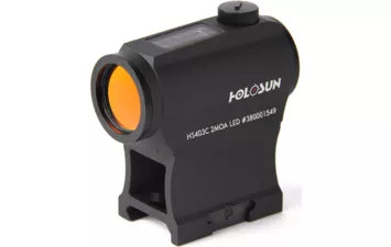 Прицел коллиматорный Holosun PARALOW на Weaver HS403C