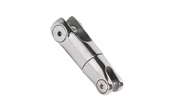 Вертлюг якорный цилиндрический с 2 плоскостями вращения дл. 120мм нерж 220019