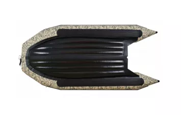 Лодка моторная ПВХ Gladiator E 420PRO КМФ (цифровой камуфляж )