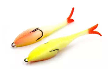 Рыбка поролоновая ЯМАН Devious Minnow на двойнике 120 мм 5шт/упак