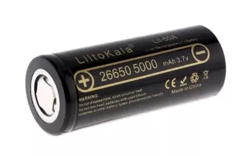 Аккумулятор LiitoKala 26650 3.7V 5000 mAh