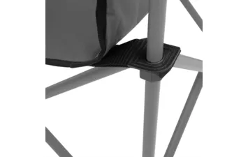 Кресло складное Nisus N-244-GRD-1 серый/красный/черный