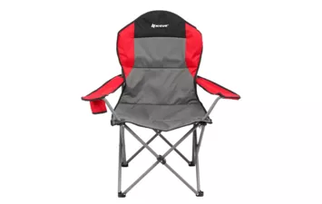 Кресло складное Nisus N-244-GRD-1 серый/красный/черный