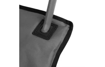 Кресло складное Nisus N-244-GRD-1 серый/красный/черный