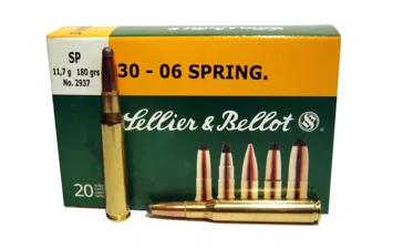 Патрон S&B к.30-06 Sprg SP 11,7 г (50шт)