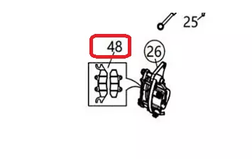 Колодки тормозные передние Desertcross 15106010060 0800961
