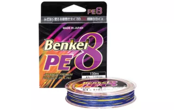 Шнур Benkei PE8 130м 6 цветов