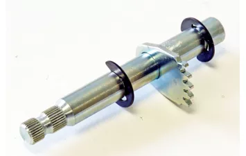 Вал механизма переключения передач с полушест. в сборе 157-3.10.760 | LU092418