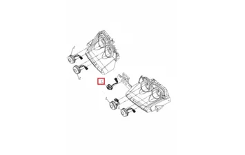 Фонарь номерного знака в сборе А461L-00P001-000A 0091313