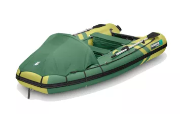 Лодка моторная ПВХ Gladiator E 350PRO (зелёно-оливковый (6) )