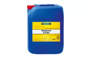 Масло моторное минеральное RAVENOL Qutboard 2T Mineral (20л) / 4014835728929