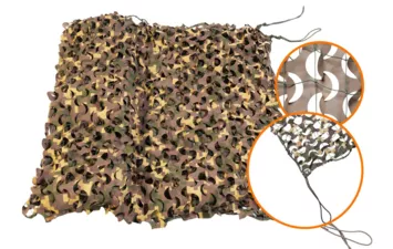 СЕТКА маскировочная НИТЕКС Пейзаж Утка 3D 2,2х6м зеленый, коричневый, желтый, сумка