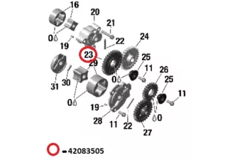 Шестерня 420835055 / 420835058